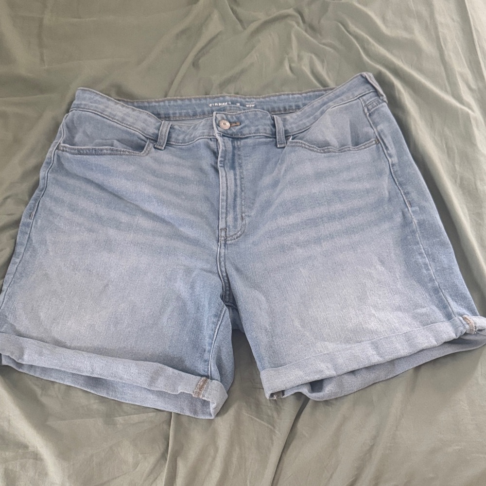 Old Navy Light Blue Jean Shorts